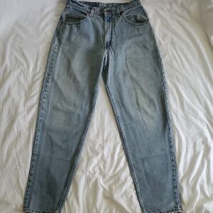 Vintage Levi's 560 Light Blue Denim Jeans